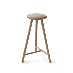 Nikari Linea Collection Perch Bar Stool Oiled Oak