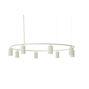 Pholc Donna Circle 100 Pendant Cream White