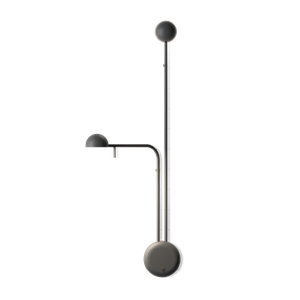 Vibia Pin Wall Lamp 1685 On/Off Black