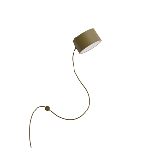 Muuto Post Wall Lamp Brown Green