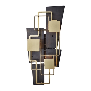 DCWéditions Map 2 Wall Lamp Gold