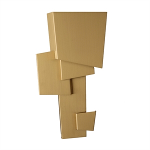 DCWéditions Map 1 L Wall Lamp Gold