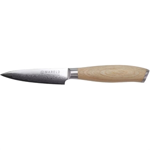 Mareld Akio Japanese Herb Knife 9 cm Light Wood