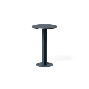 Plushalle HEB 02 High Dining Table Ø70xH105 Dark Blue