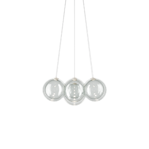 Lodes Random Cloud 7 Chandelier Ø28 3000K Clear/ Glass