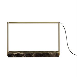 RestartMilano Stargate Table Lamp Brass & Marble