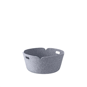 Muuto Restore Round Basket Gray