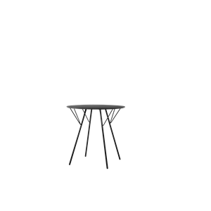 &Tradition RFH RD5 Garden Table Ø75 Black