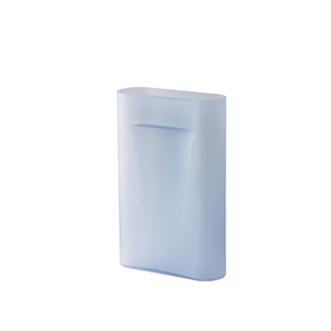 Muuto Ridge Vase H48.5 Light Blue/ Frosted Glass