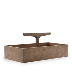 Ro Collection Toolbox Box Low Dark Stained Oak