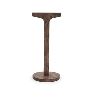 Ro Collection Toolié Kitchen Roll Holder Dark Stained Oak