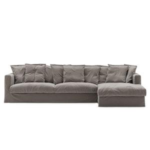 Decotique Le Grand Air 3-Seater Sofa Divan Right Smoked Granite