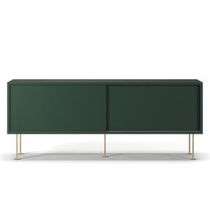 Decotique Vogue TV Bench With Legs 136 Green/ Brass