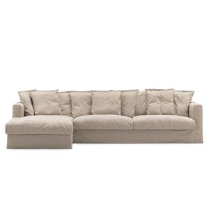 Decotique Le Grand Air 3-Seater Sofa Divan Left Savage Linen