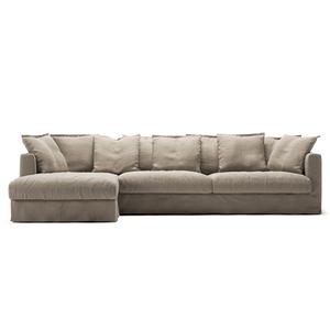 Decotique Le Grand Air 3-Seater Sofa Divan Left Savage Linen