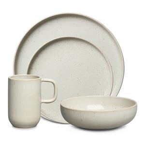 Decotique BON Dinnerware Starter Set Set of 16 Steam