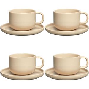 Decotique BON Teacup Set of 4 Beige