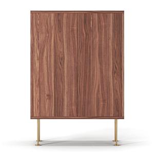 Decotique Vogue 64 Cabinet Walnut/ Brass