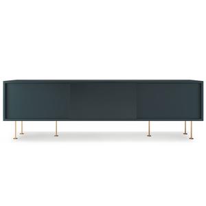 Decotique Vogue TV Bench With Legs 180 White/ Black