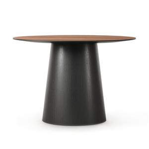 Decotique Social Dining Table 150 Walnut/ Black/ Oak