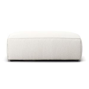 Decotique Grand Footstool Steam/ White