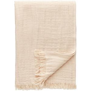 Decotique Crinkle Bedspread 130x170 Natural