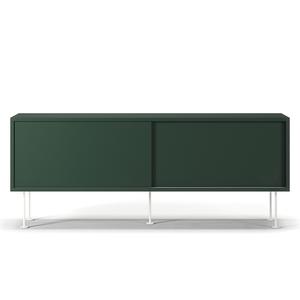Decotique Vogue TV Bench With Legs 136 Green/ White
