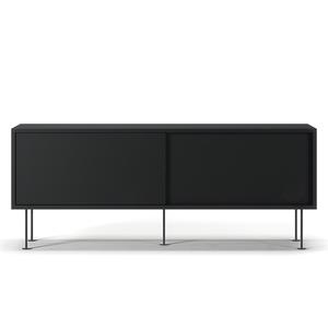 Decotique Vogue TV Bench With Legs 136 Anthracite/ Black