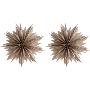 Department Nova Paper Star 50 Warm Gray Set of 2