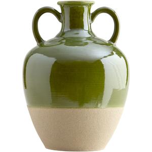 Decotique Rosalba Vase 33 Green/Cream