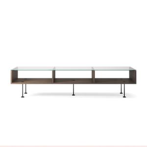 Decotique Vogue Coffee Table 45x165 Dark Oak/ Black