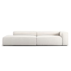Decotique Grand 3-Seater Sofa Open End Left Steam/ White