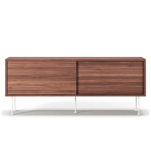 Decotique Vogue TV Bench With Legs 136 Walnut/ White