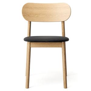 Decotique Elephant Dining Chair Natural Oak/ Black Velvet
