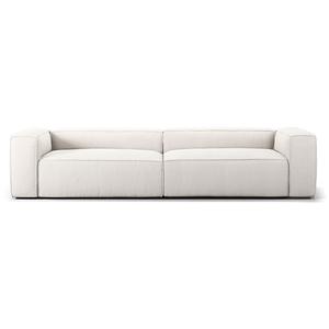 Decotique Grand 4-Seater Sofa Steam/ White