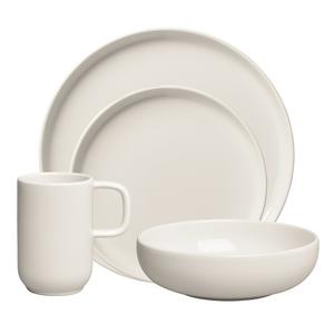 Decotique BON Dinnerware Starter Set Set of 16 Ivory