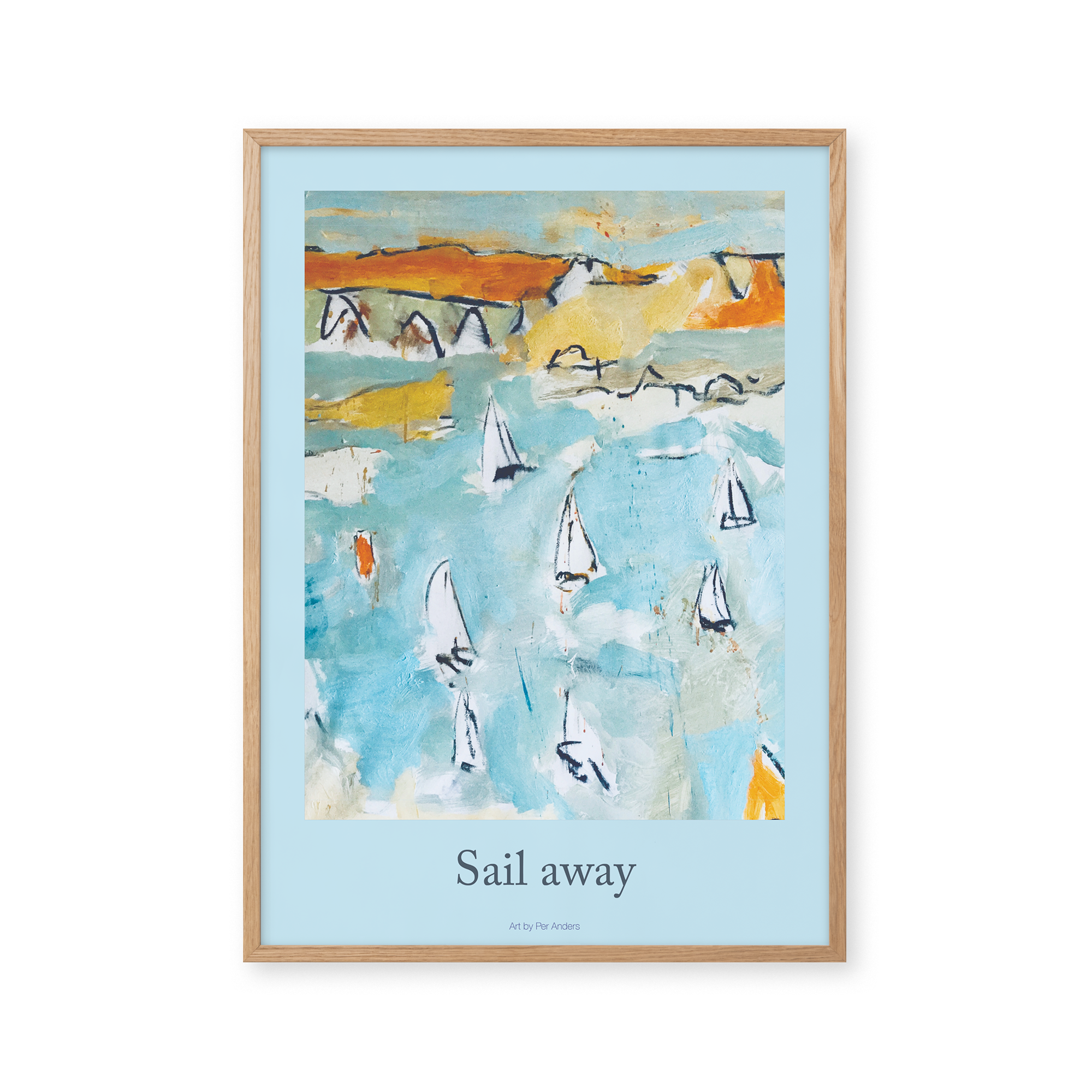 Peléton Sail Away 70x100 Poster