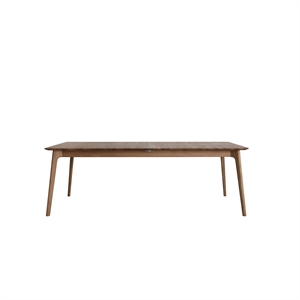 Ro Collection Salon Extendable Table 100x220-320 cm Smoked Oak