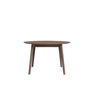 Ro Collection Salon Extendable Table Ø120 Smoked Oak
