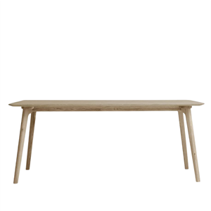 Ro Collection Salon Dining Table 180x90 Soap Treated Oak