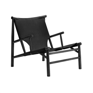 NORR11 Samurai Armchair Black Oak/ Black