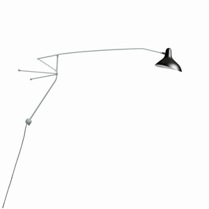 Schottlander Mantis BS2 Grey-Green and Black Wall Lamp