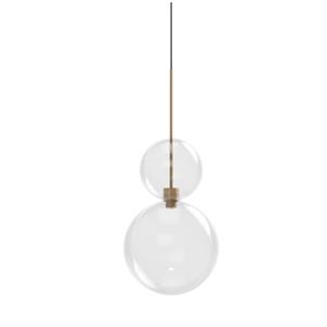 Karman Opium 2 Pendant Transparent/ Aluminum/ Bronze