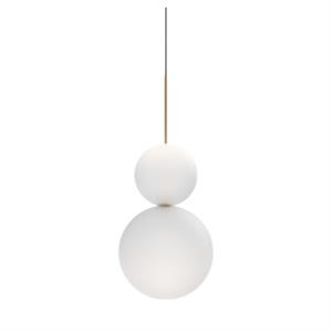 Karman Opium 2 Pendant Frosted/ Aluminum/ Bronze