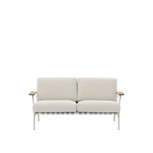 Muuto Settle Outdoor 2-Seater Sofa Laze 1/ Gray