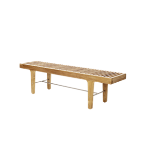 Sibast Furniture RIB Bench Low Teak