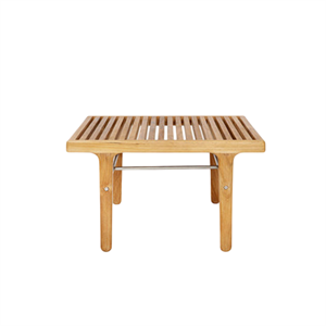 Sibast Furniture RIB Outdoor Coffee Table 60 Teak