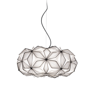 SLAMP C'Est La Vie Pendant Medium Black with Black Cord