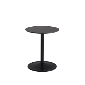 Muuto Soft Coffee Table Black Ø41 H48