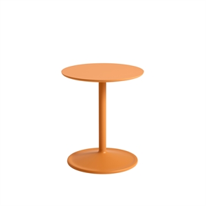 Muuto Soft Coffee Table Orange Ø41 H48